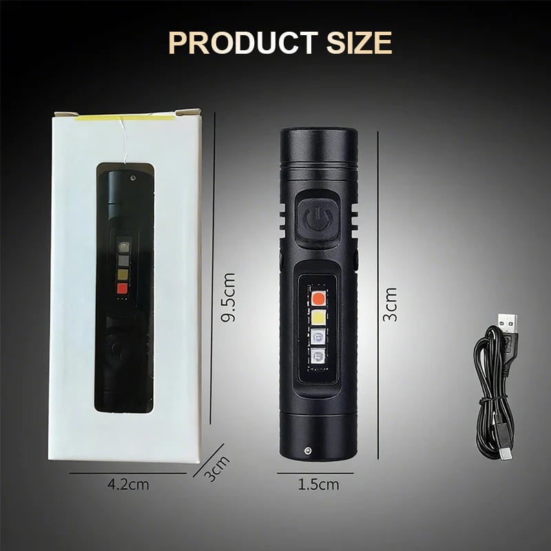 🔥Christmas  Discount 49% Off 🏆💥Multi-Functional Aluminum Alloy Mini Flashlight