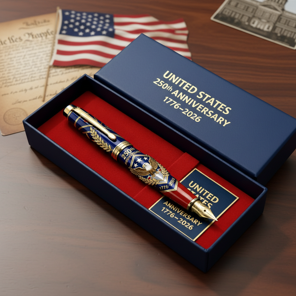 U.S. 250th Anniversary Commemorative Whiskey Bottle