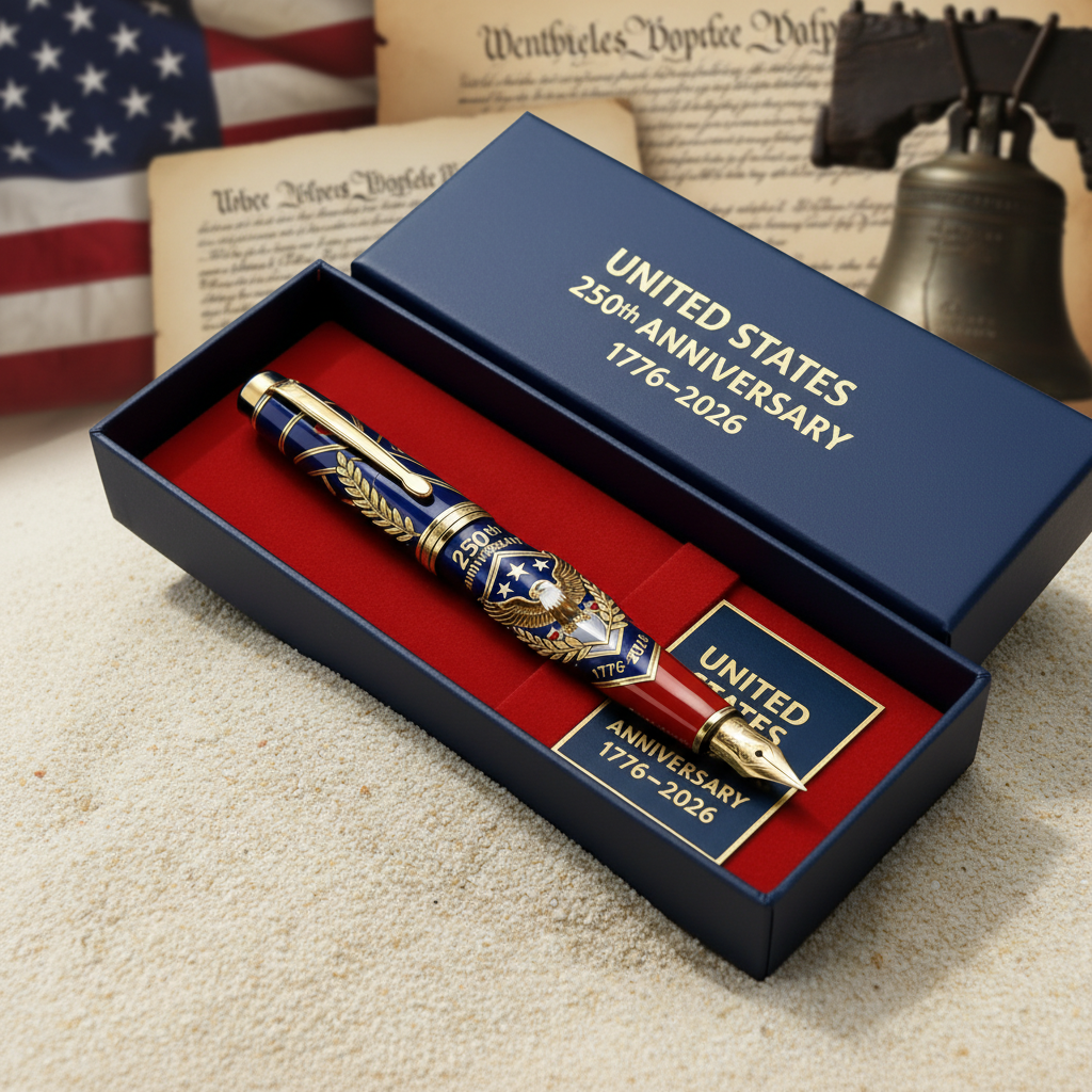 U.S. 250th Anniversary Commemorative Whiskey Bottle