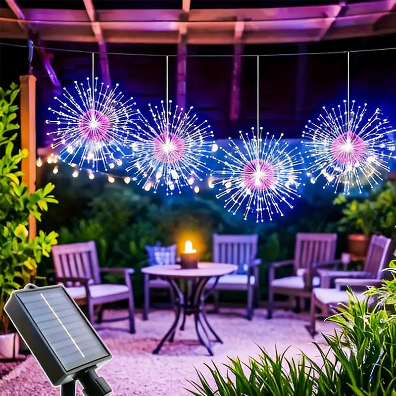 🔥While Supplies Last 50% OFF!🎉 Solar Firework String Lights for Yard & Parties