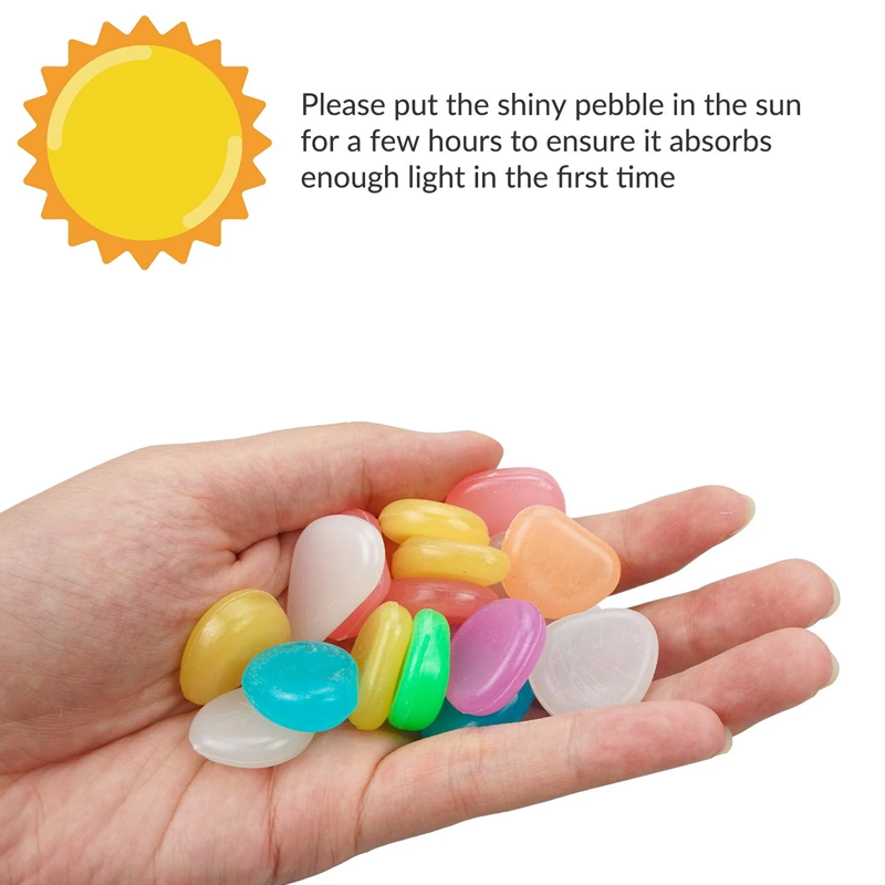 🔥Buy 1000 Get 1000 Free🔥Luminous Stones for Garden & Home Decoration