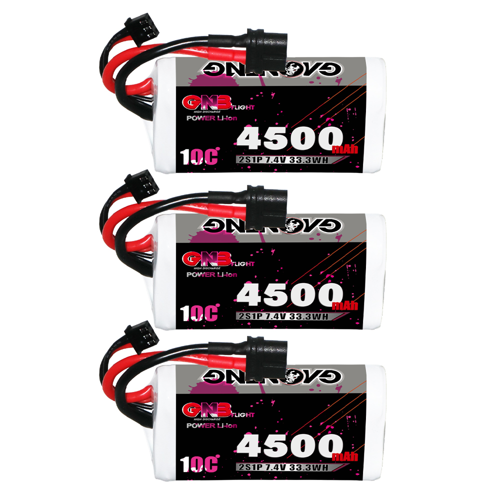 GAONENG GNB 2S 7.4V 4500mah 10C XT60 Li-ion Battery made with Molicel 21700 P45B