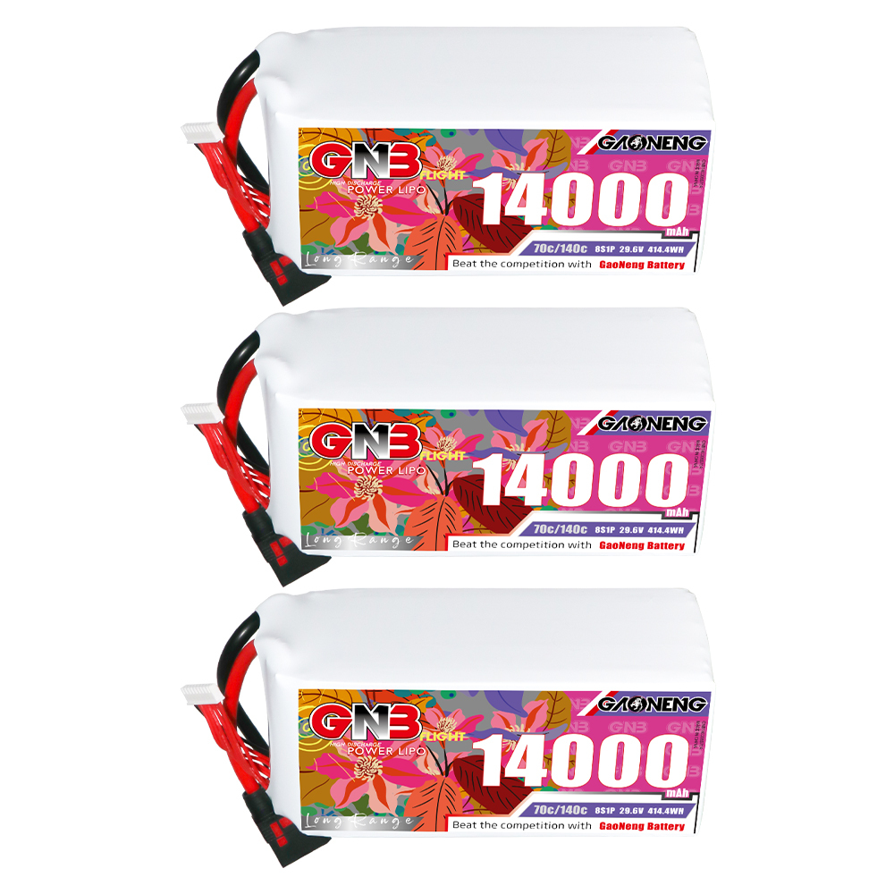 GAONENG GNB 8S1P 22.2V 14000mAh 70C RC LiPo Battery QS8