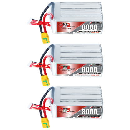 GAONENG GNB 6S 22.2V 8000mAh 60C XT90 LiPo Battery