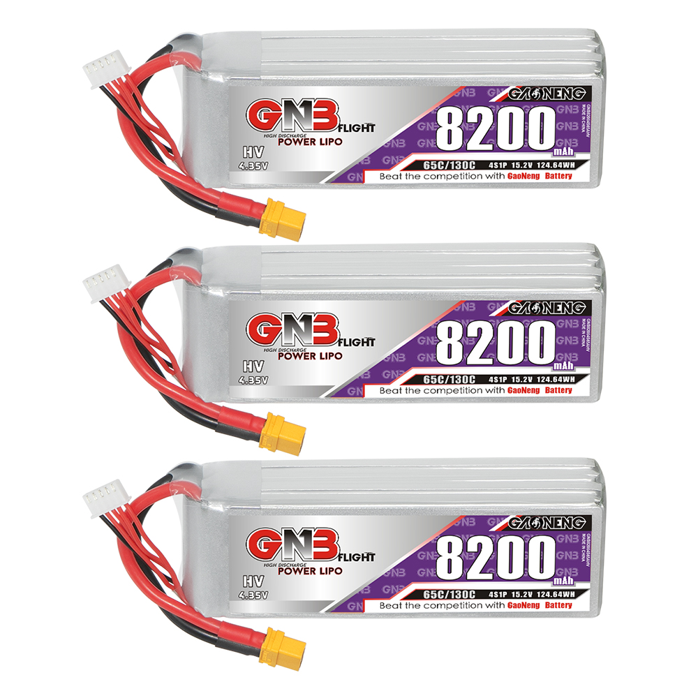 GAONENG GNB HV 4S 15.2V 8200mAh 65C XT60 LiPo Battery