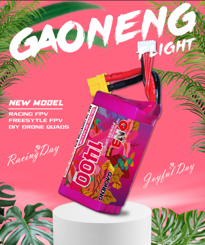 GAONENG GNB 4S 14.8V 1400mAh 160C XT60 LiPo Battery