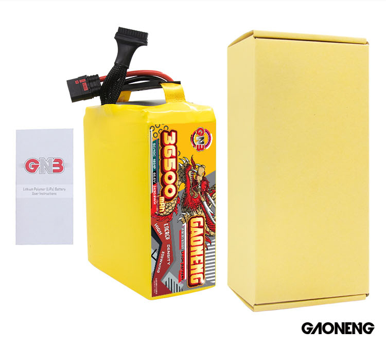 GAONENG GNB 36500mah 18S 66.6V 5C QS8 Semi Solid State Li-ion Battery 335WH/kg