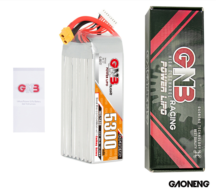 GAONENG GNB HV 8S 30.4V 5300mAh 70C LiPo Battery XT60