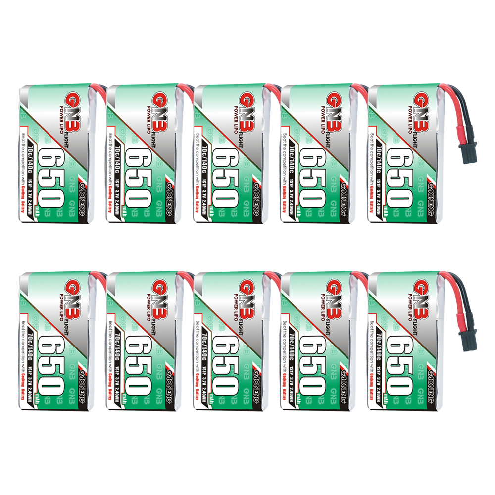 [Copy]GAONENG GNB 1S 3.7V 650mAh 70C A30 LiPo Battery
