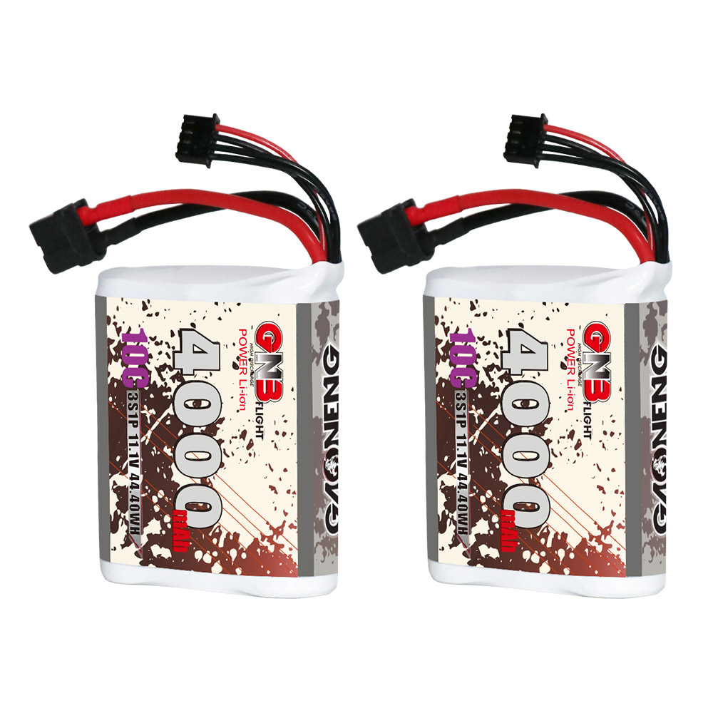 GAONENG GNB 3S 11.1V 4000mAh 10C XT60 Li-ion Battery made with 18650 cells