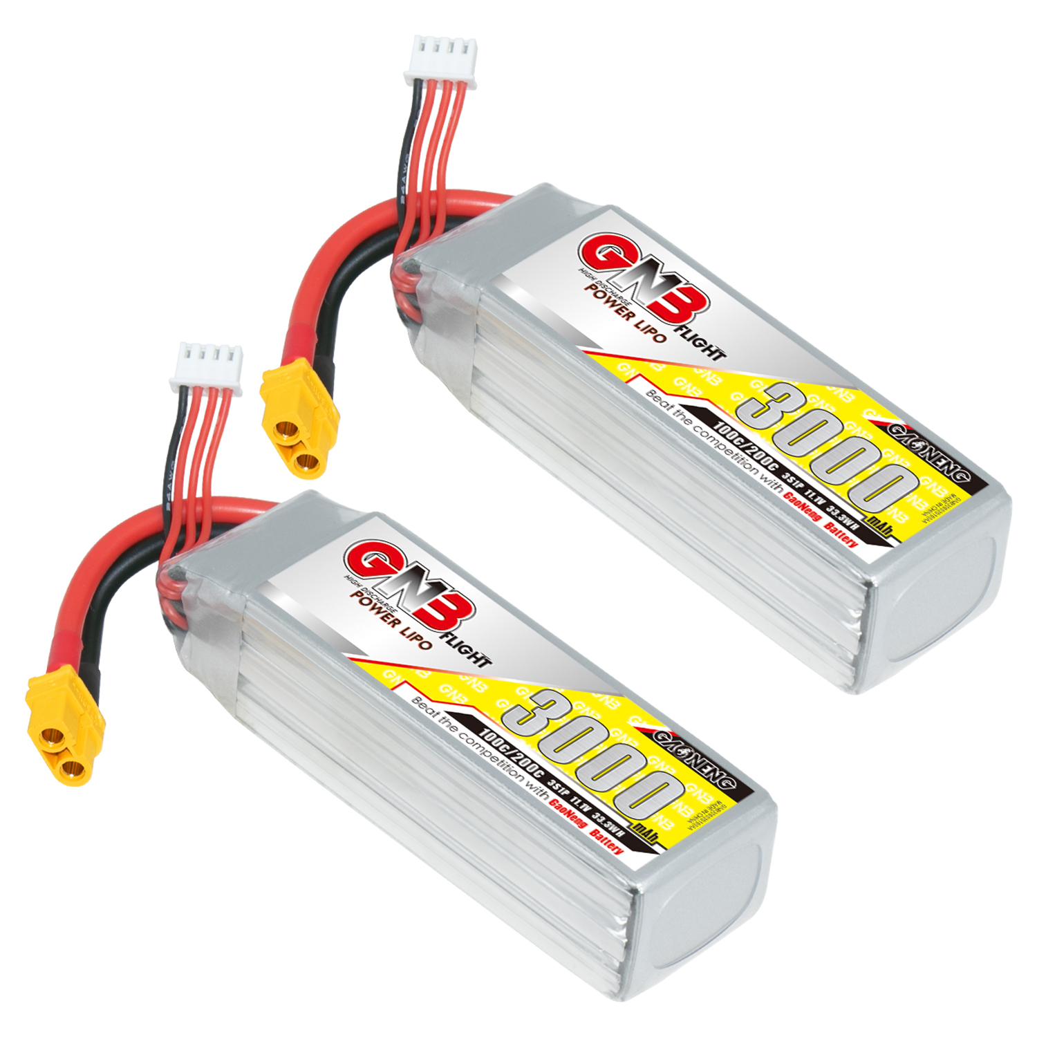GAONENG GNB 3S 11.1V 3000mAh 100C LiPo Battery XT60