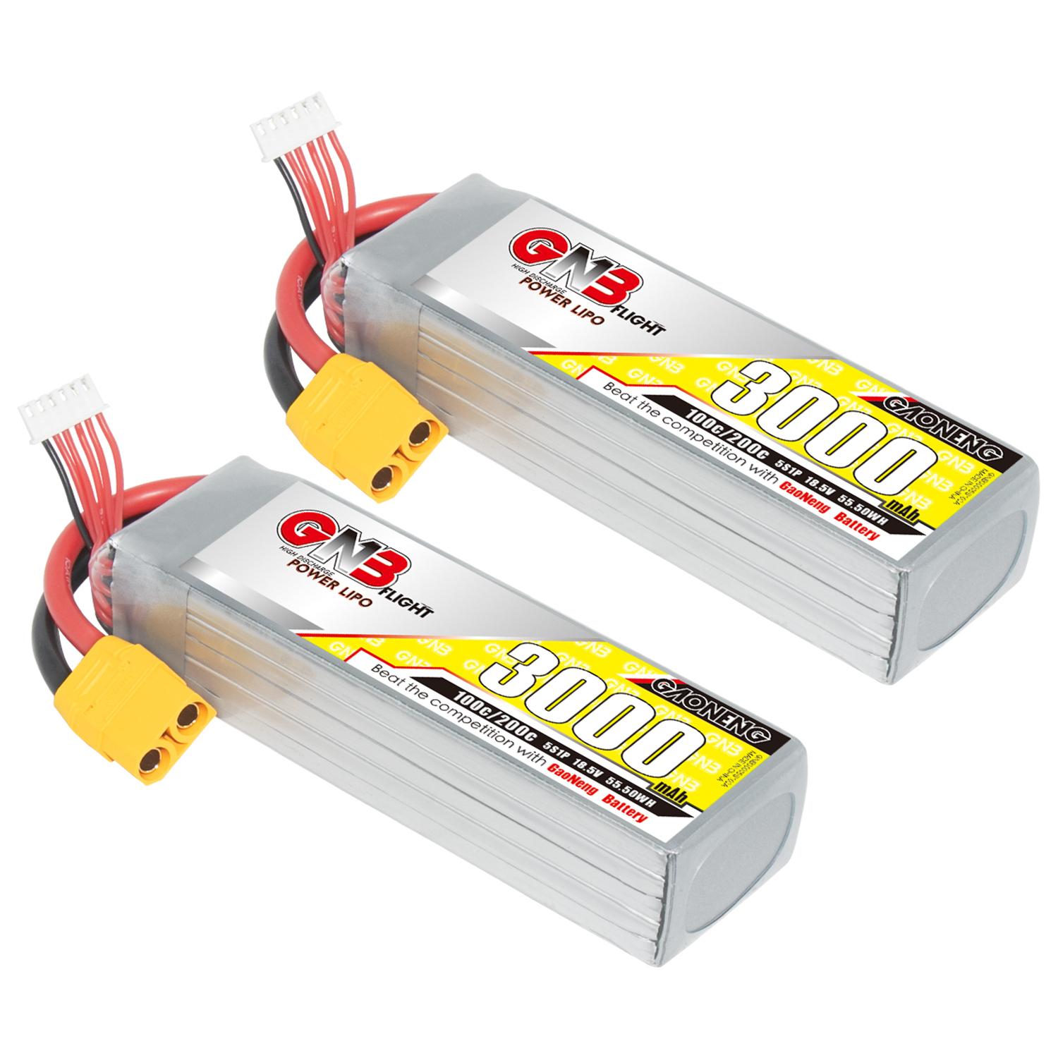 GAONENG GNB 5S 18.5V 3000mAh 100C LiPo Battery XT90