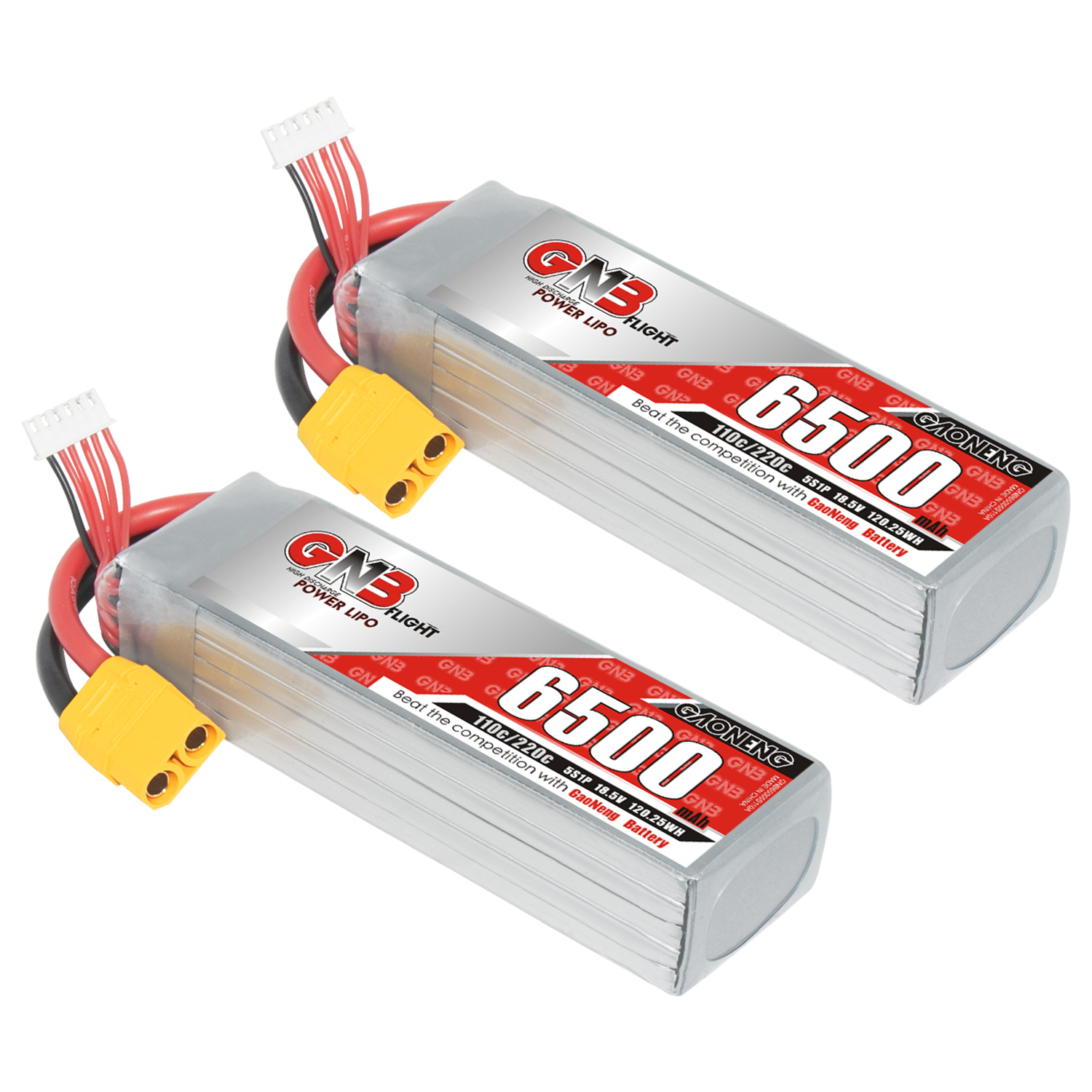 GAONENG GNB 5S 18.5V 6500mAh 110C LiPo Battery XT90