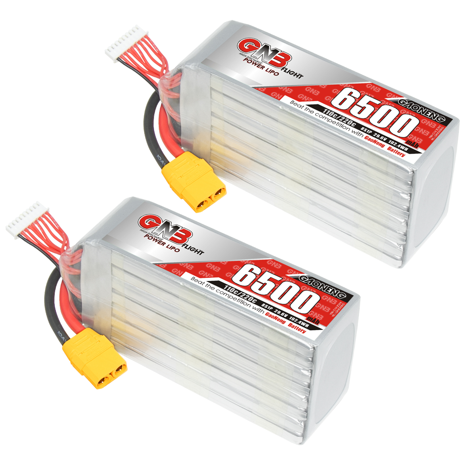 GAONENG GNB 8S 29.6V 6500mAh 110C LiPo Battery XT90