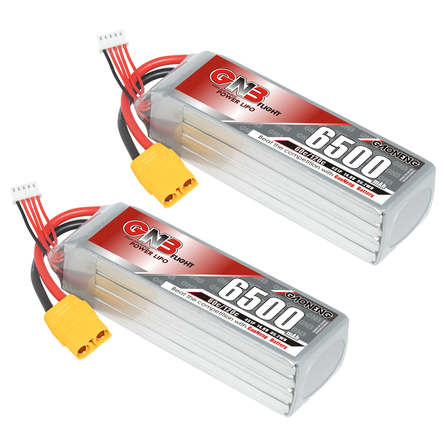 GAONENG GNB 4S 14.8V 6500mAh 60C LiPo Battery XT60