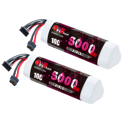 GAONENG GNB 6S 22.2V 5000mAh 10C XT60 Li-ion Battery made with Samsung 21700 50S
