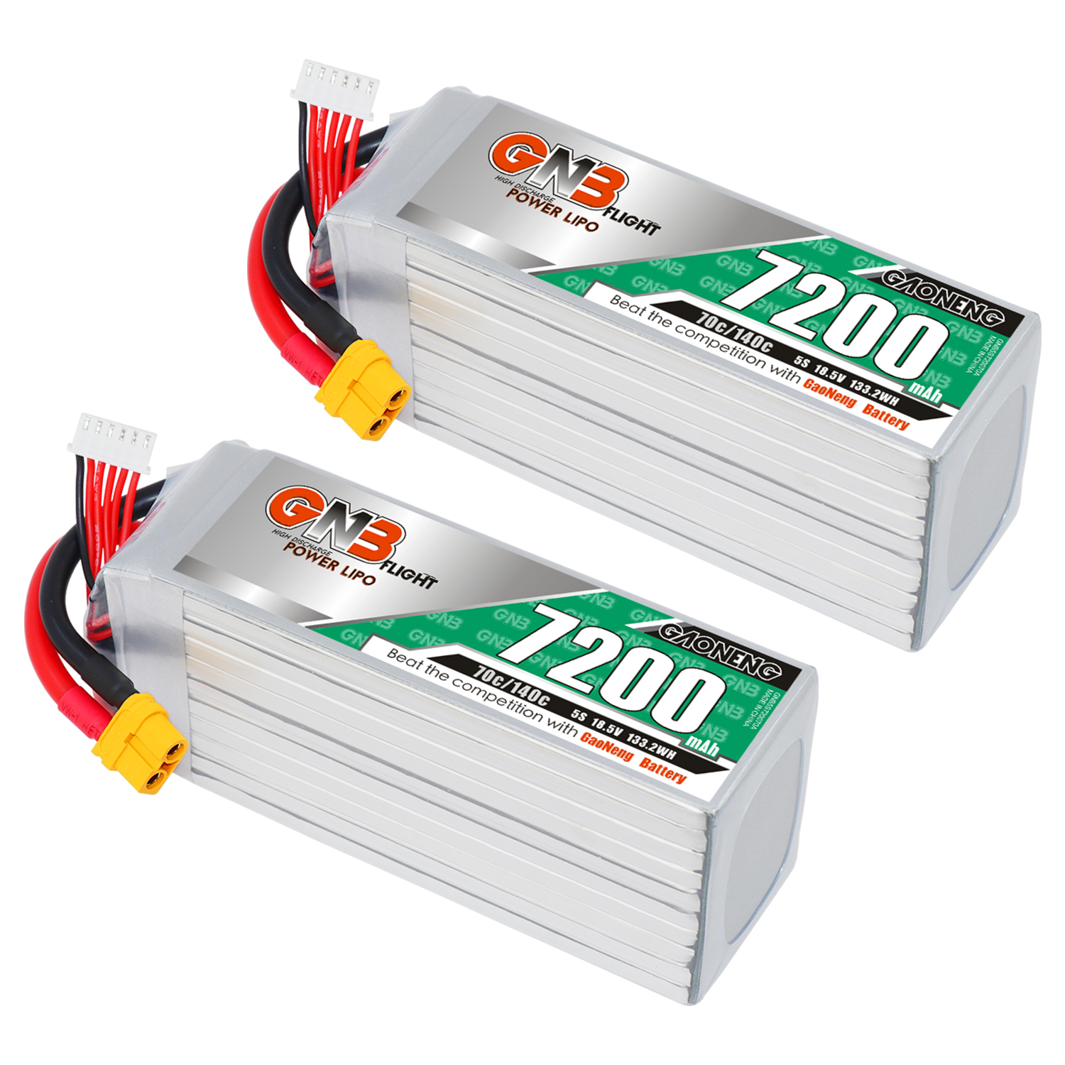 GAONENG GNB 5S 18.5V 7200mAh 70C LiPo Battery XT60