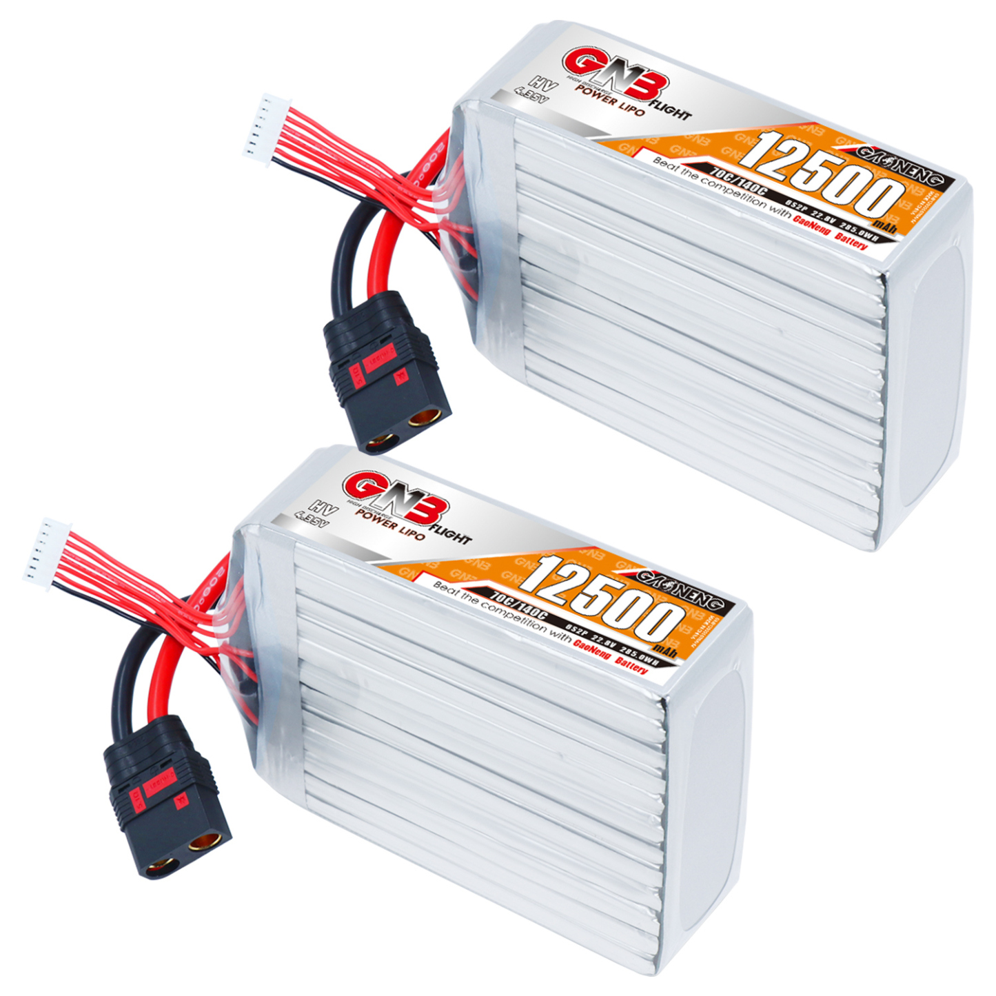 GAONENG GNB 6S2P 22.8V HV 12500mAh 70C RC LiPo Battery QS8