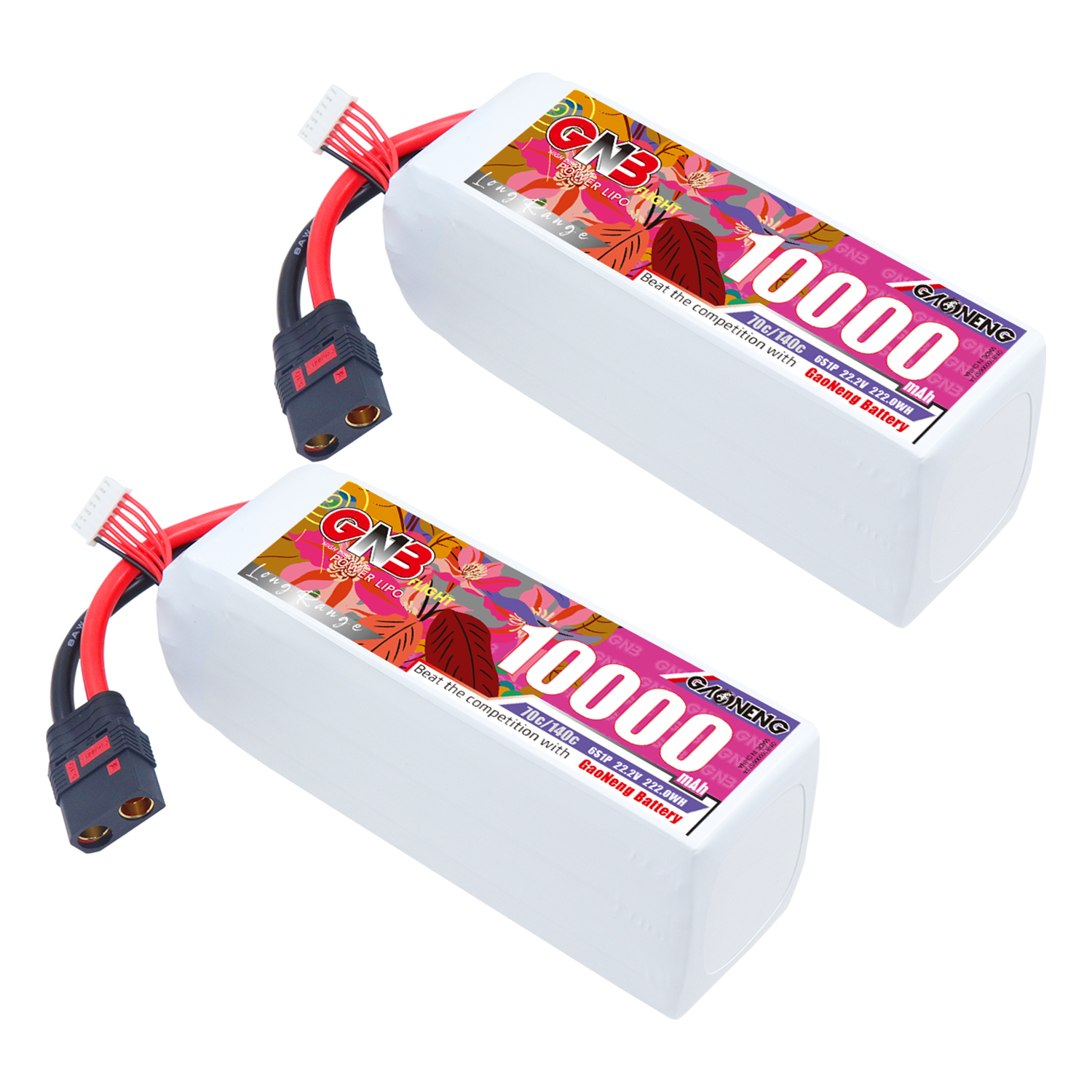 GAONENG GNB 6S1P 22.2V 10000mAh 70C RC LiPo Battery QS8