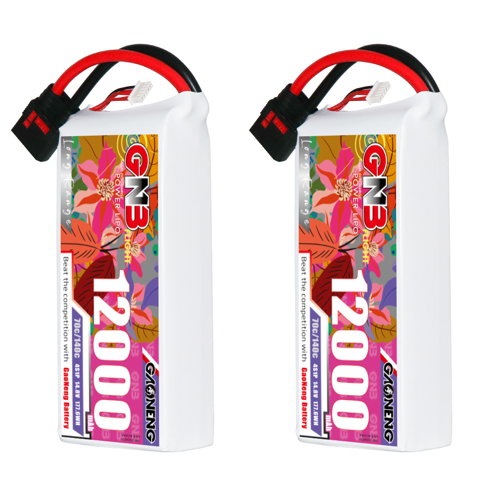 GAONENG GNB 4S1P 14.8V 12000mAh 70C RC LiPo Battery QS8