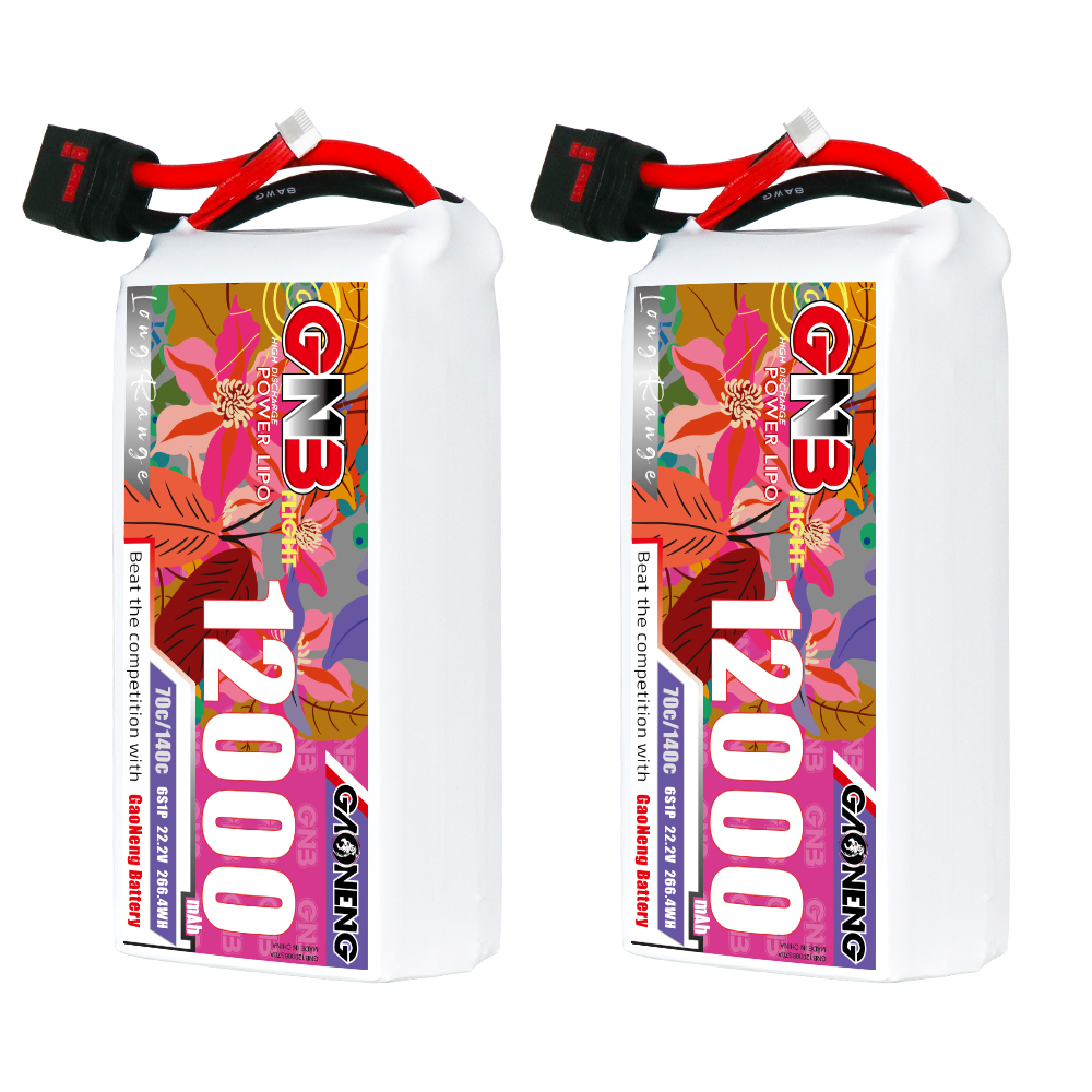 GAONENG GNB 6S1P 22.2V 12000mAh 70C RC LiPo Battery QS8