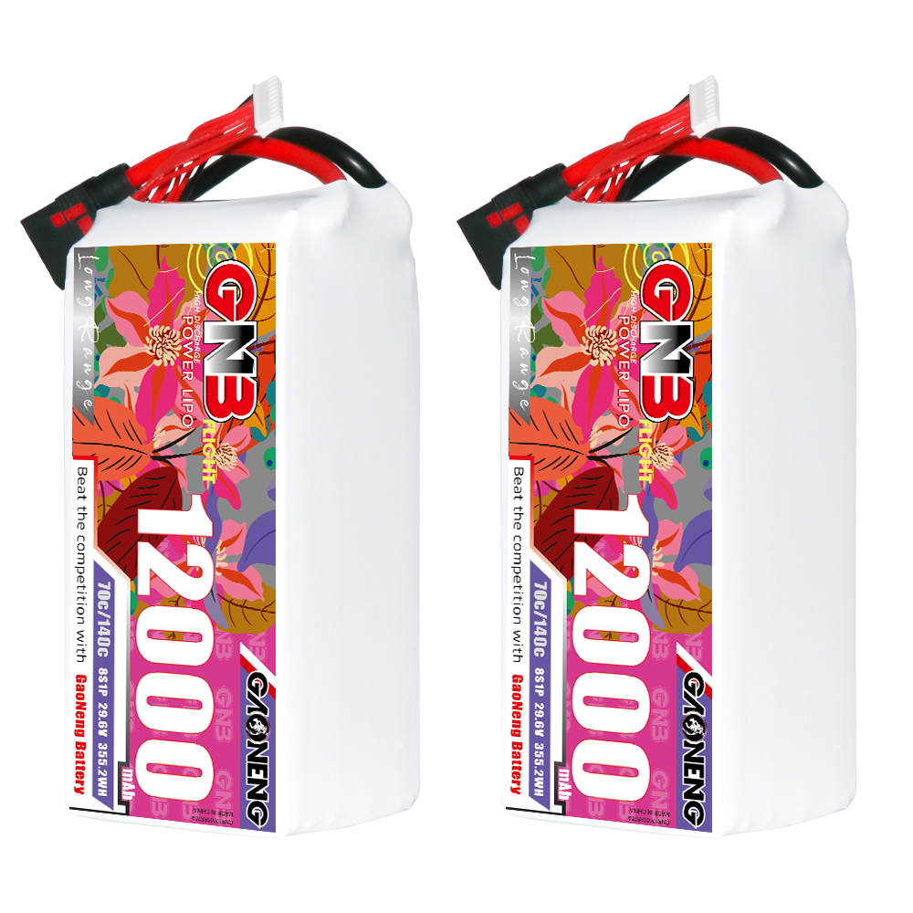 GAONENG GNB 8S1P 29.6V 12000mAh 70C RC LiPo Battery QS8