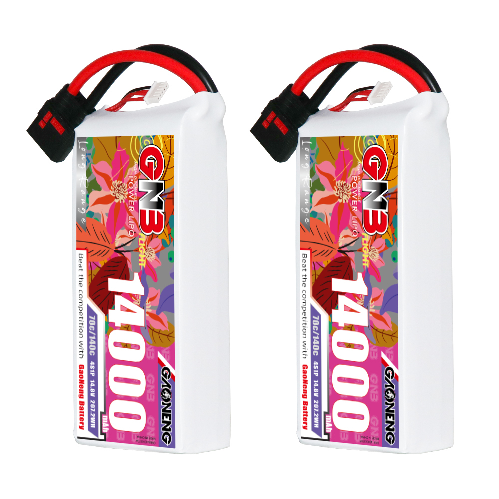 GAONENG GNB 4S1P 14.8V 14000mAh 70C RC LiPo Battery QS8