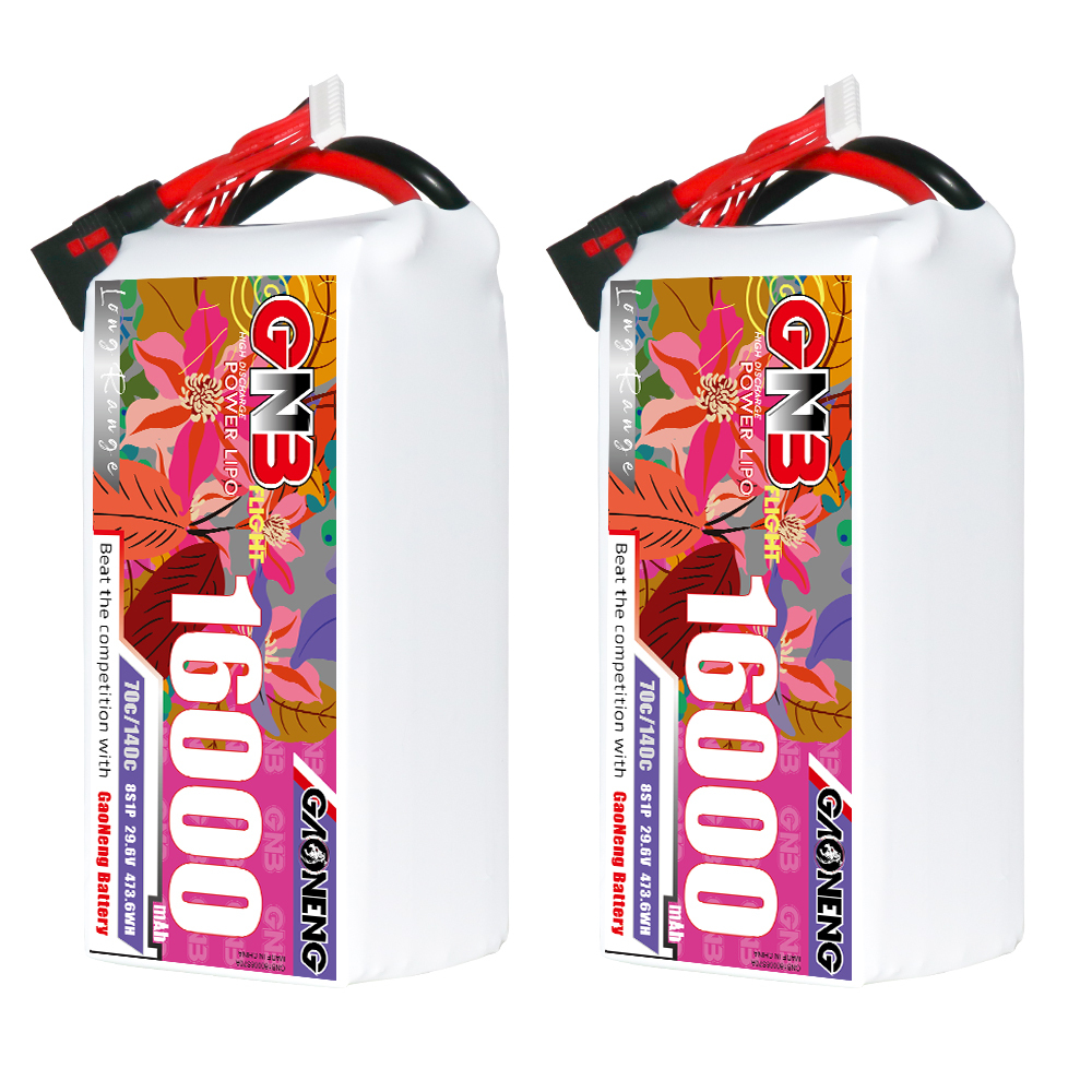 GAONENG GNB 8S1P 22.2V 16000mAh 70C RC LiPo Battery QS8