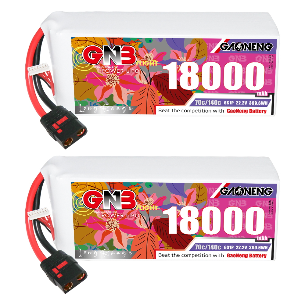GAONENG GNB 6S1P 22.2V 18000mAh 70C RC LiPo Battery QS8