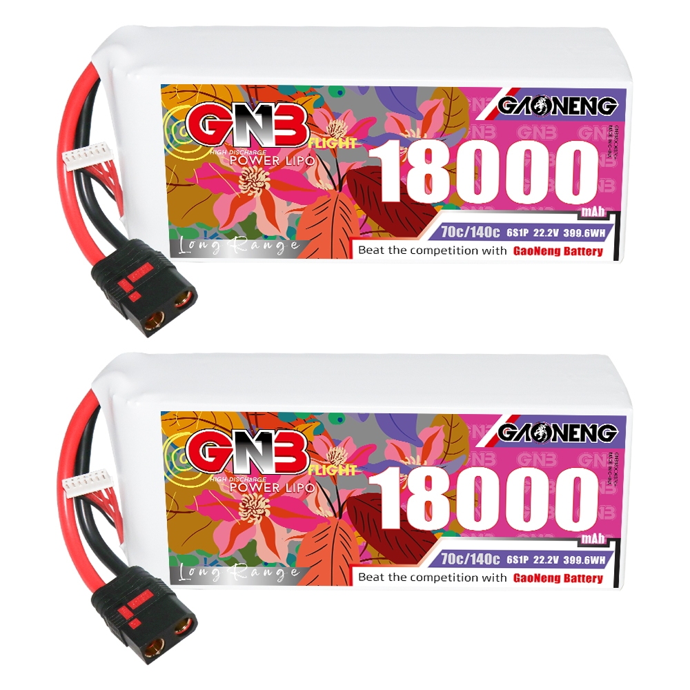 GAONENG GNB 6S1P 22.2V 18000mAh 70C RC LiPo Battery QS8