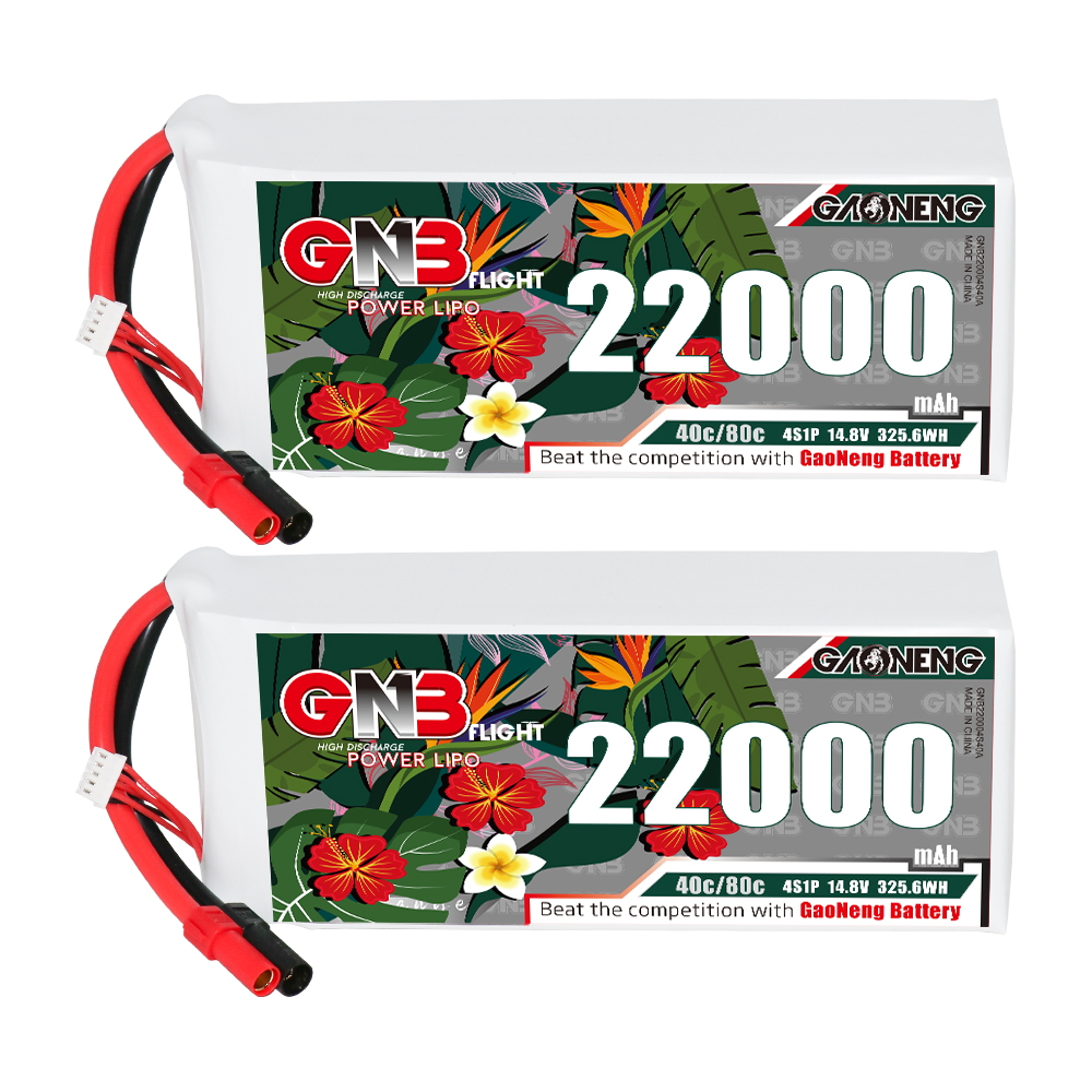 GAONENG GNB 4S1P 14.8V 22000mAh 40C RC LiPo Battery XT150