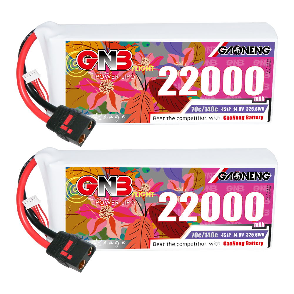 GAONENG GNB 4S1P 14.8V 22000mAh 70C RC LiPo Battery QS8