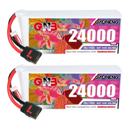 GAONENG GNB 4S1P 14.8V 24000mAh 70C RC LiPo Battery QS8