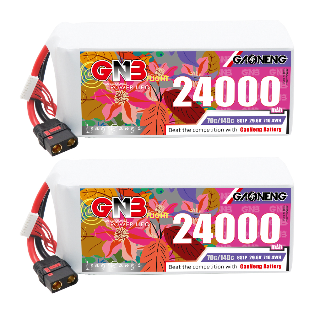 GAONENG GNB 8S1P 29.6V 24000mAh 70C RC LiPo Battery QS8