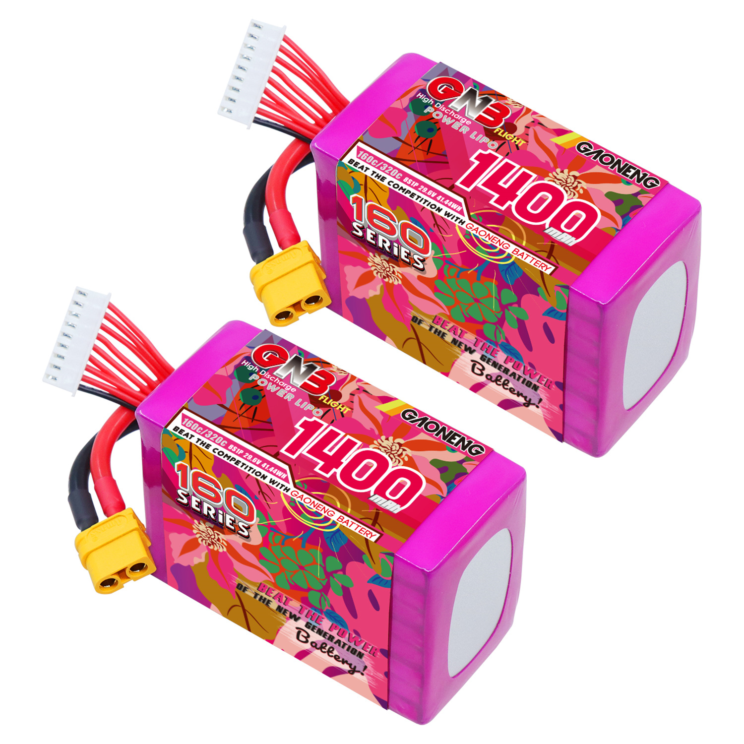 GAONENG GNB 8S 29.6V 1400mAh 160C XT60 LiPo Battery