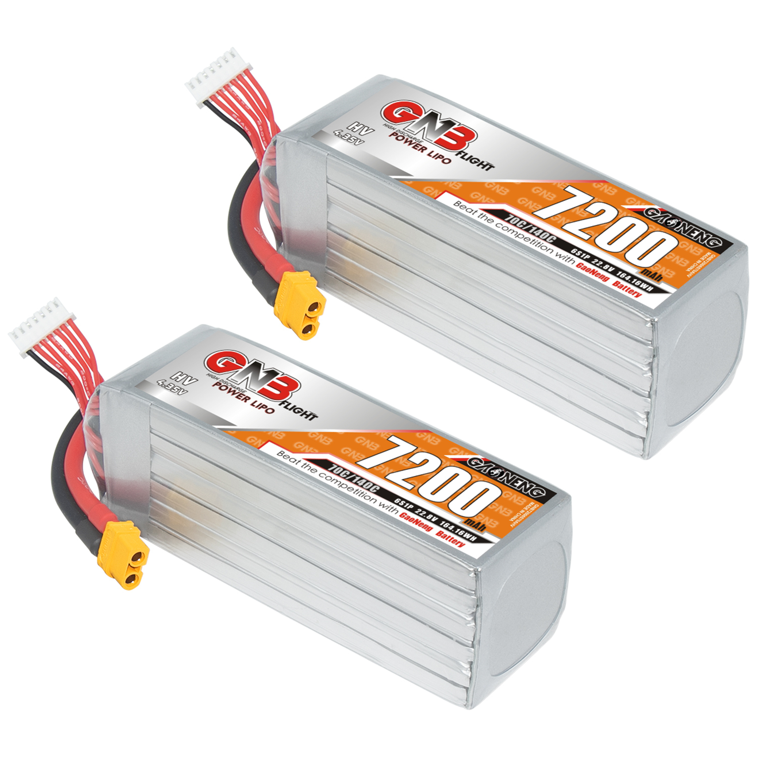 GAONENG GNB HV 6S 22.8V 7200mAh 70C LiPo Battery XT60