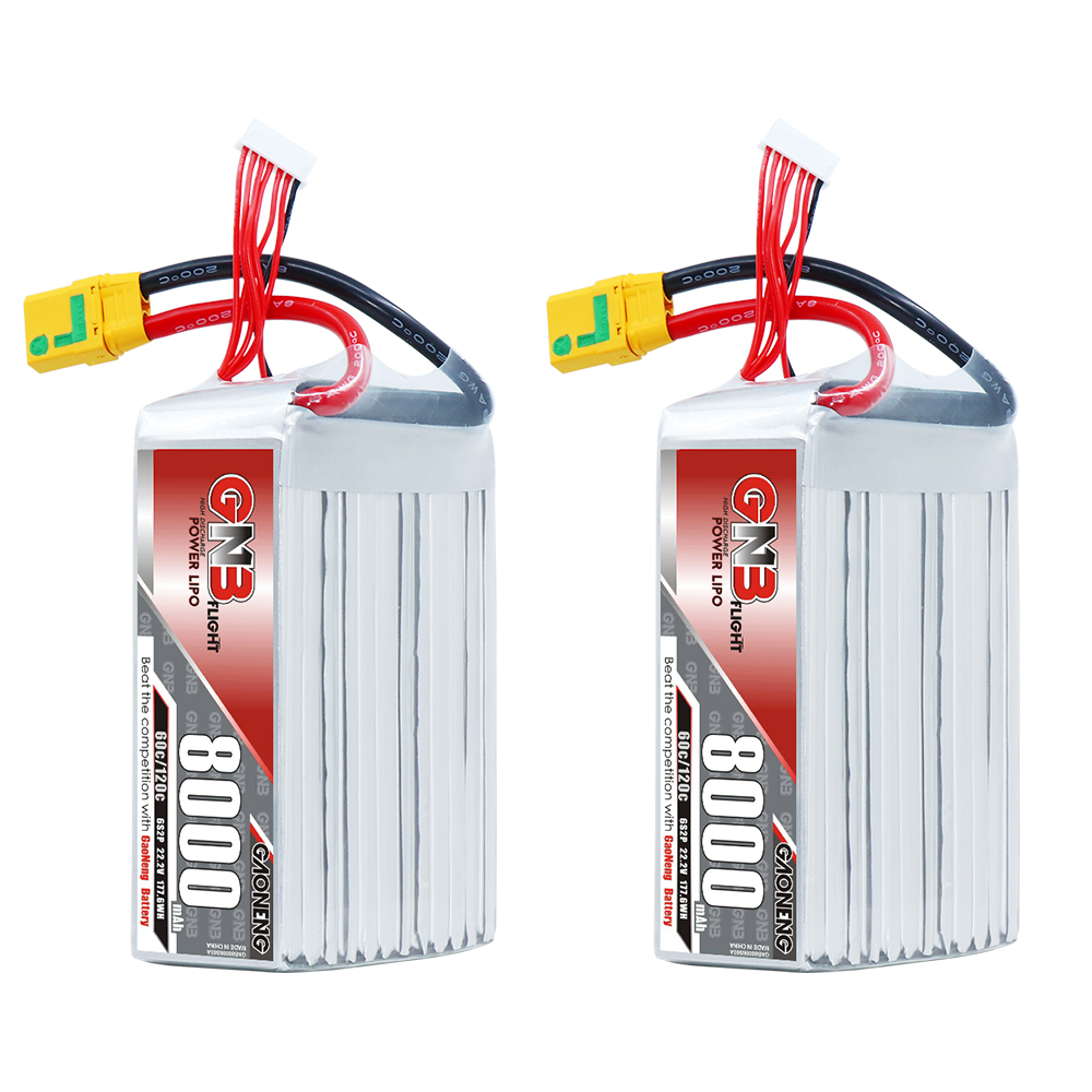 GAONENG GNB 6S 22.2V 8000mAh 60C XT90 LiPo Battery
