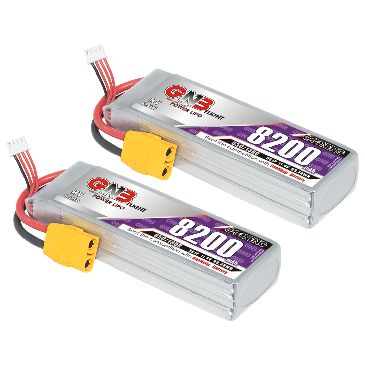 GAONENG GNB HV 3S 11.4V 8200mAh 65C XT90 LiPo Battery