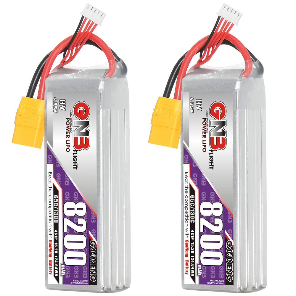 GAONENG GNB HV 4S 15.2V 8200mAh 65C XT90 LiPo Battery
