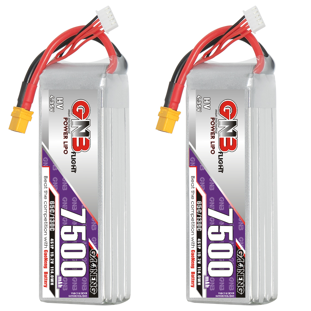 GAONENG GNB HV 4S 15.2V 7500mAh 65C XT60 LiPo Battery