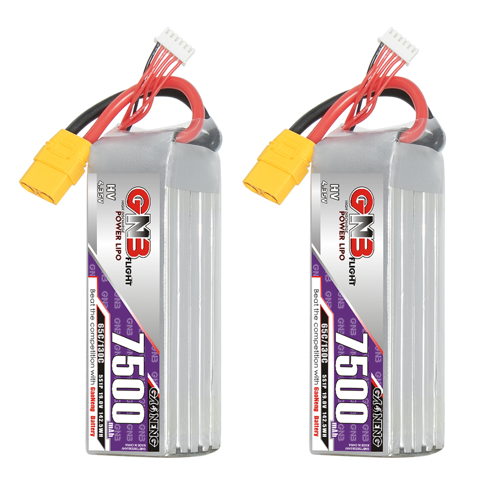 GAONENG GNB HV 5S 19V 7500mAh 65C XT90 LiPo Battery