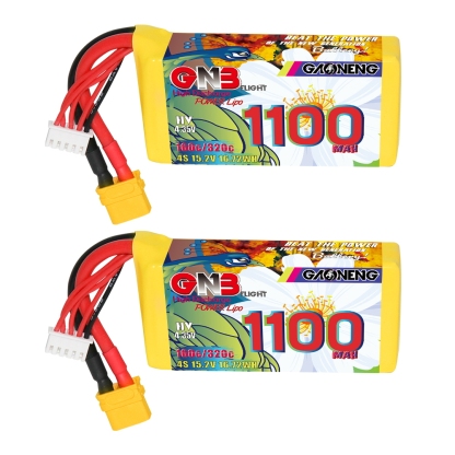 GAONENG GNB LiHV 4S 15.2V 1100mAh 160C XT60 LiPo Battery