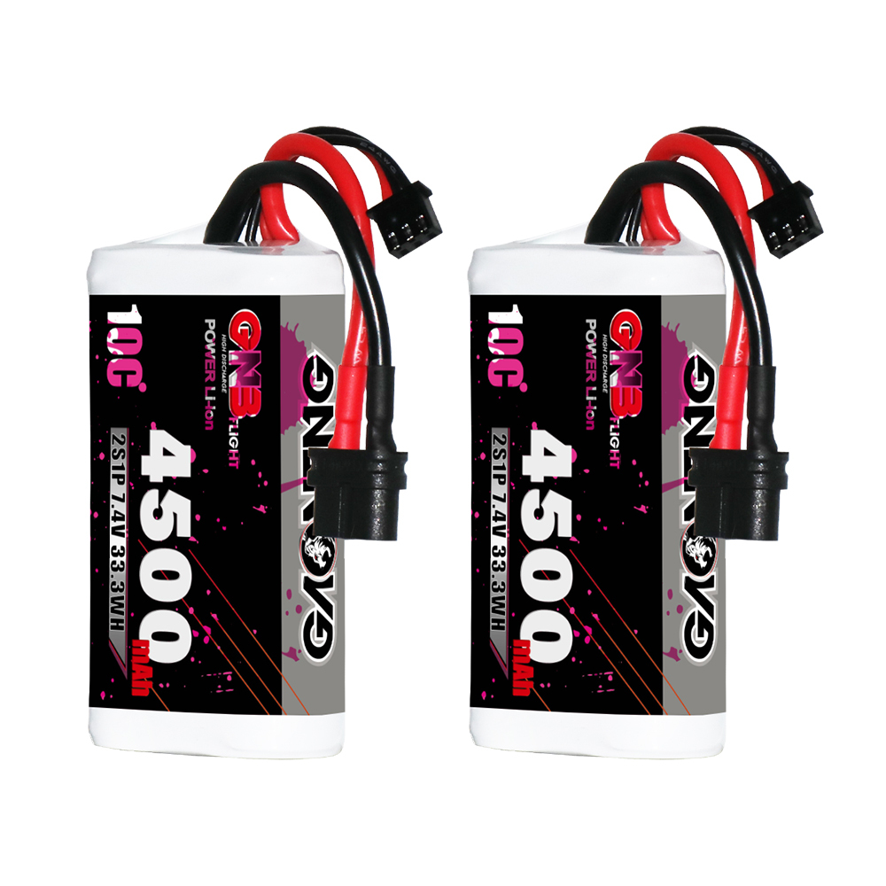 GAONENG GNB 2S 7.4V 4500mah 10C XT60 Li-ion Battery made with Molicel 21700 P45B