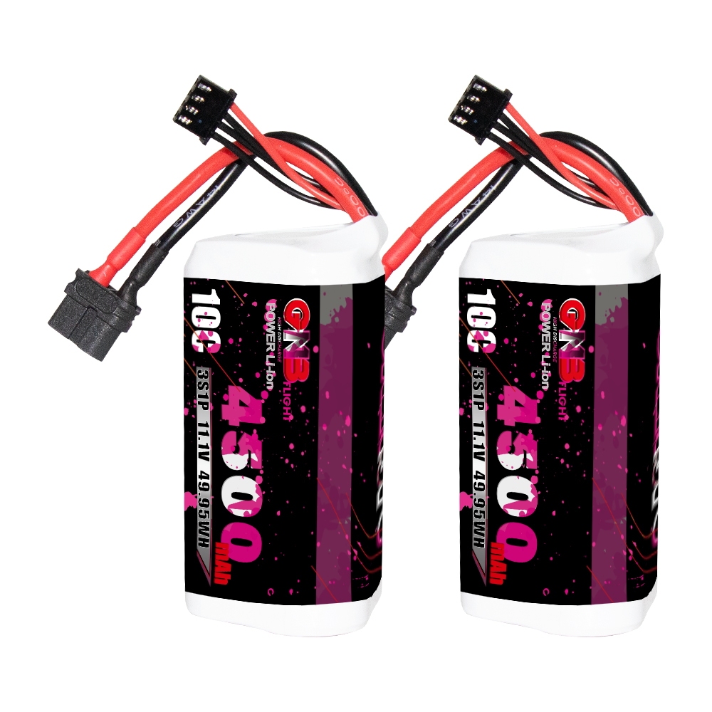 GAONENG GNB 3S 11.1V 4500mah 10C XT60 Li-ion Battery made with Molicel 21700 P45B