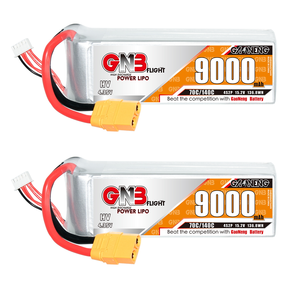 GAONENG GNB HV 4S 15.2V 9000mAh 70C XT90 LiPo Battery