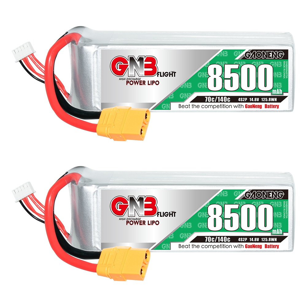 GAONENG GNB 4S 14.8V 8500mAh 70C LiPo Battery XT90