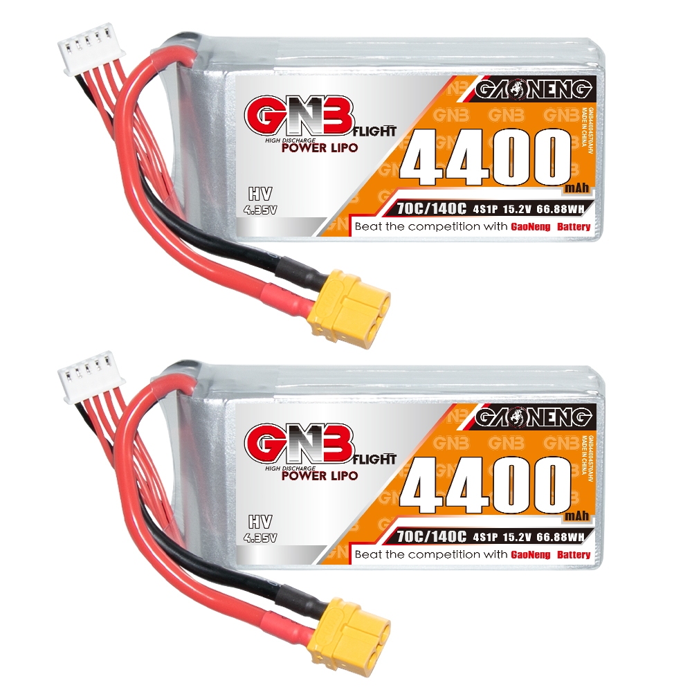 GAONENG GNB LiHV 4S 15.2V 4400mAh 70C LiPo Battery XT60