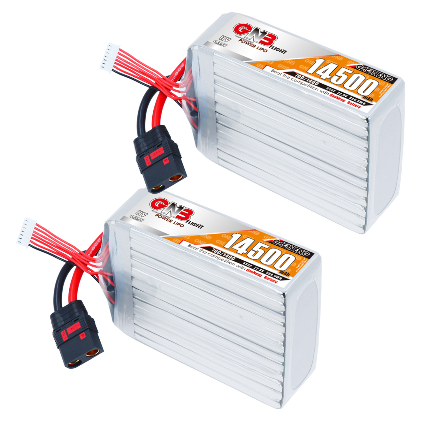 GAONENG GNB 6S2P 22.8V HV 14500mAh 70C RC LiPo Battery QS8