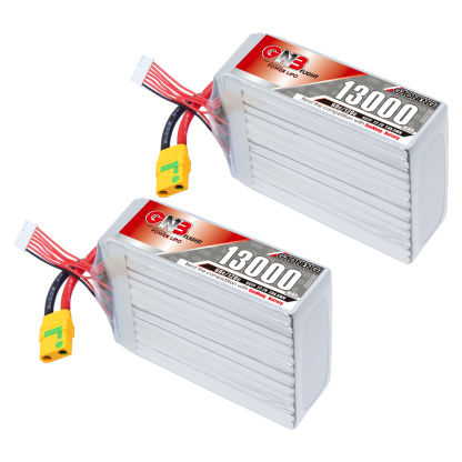 GAONENG GNB 6S 22.2V 13000mAh 60C RC LiPo Battery XT90S Anti Spark