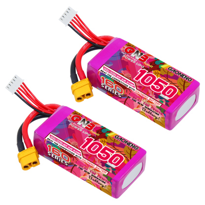 GAONENG GNB 4S 14.8V 1050mAh 160C XT60 LiPo Battery